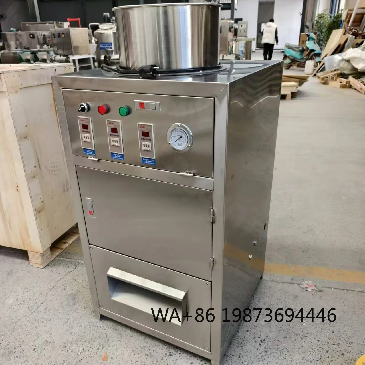 Industrial Air Stripping Garlic Peeling Machine, Automatic Breaker Separator Factory Supply