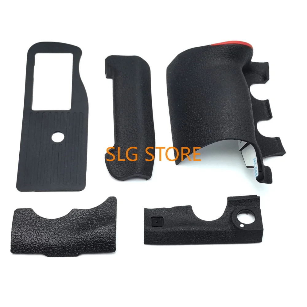 

A Set of New Original for Nikon D4S Body Grip Thumb Side Bottom Card Cover Front Rubber Leather DSLR Camera Repair Part