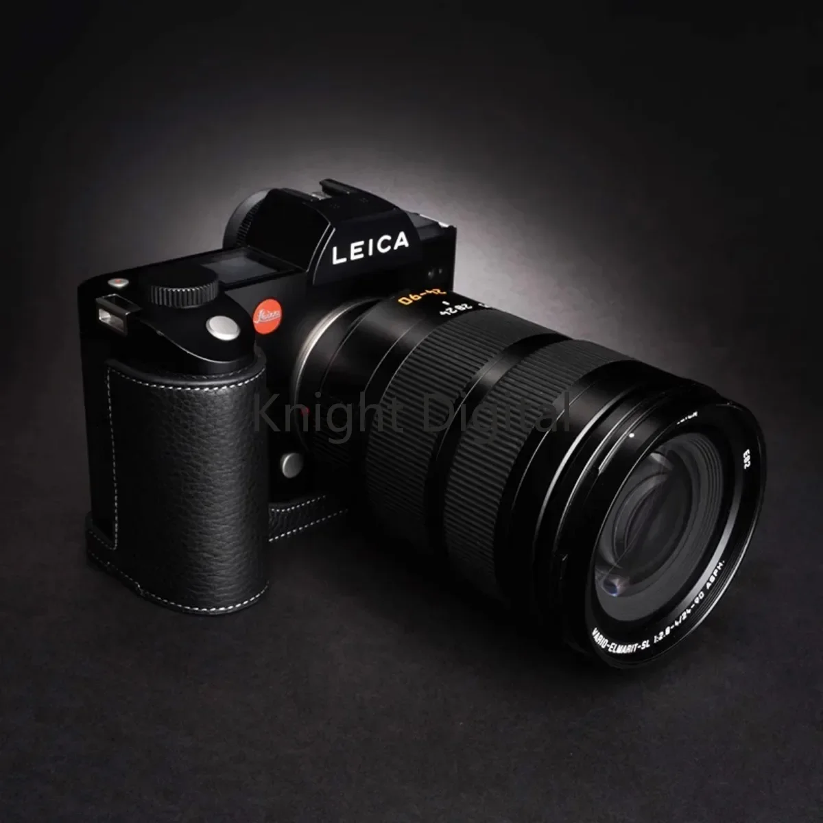 حقيبة كاميرا من الجلد الطبيعي الأصلي غطاء حماية قاعدة حزام الكتف حزام الرقبة لـ Leica SL Typ601 SL2 SL2S حقيبة ظهر للكاميرا