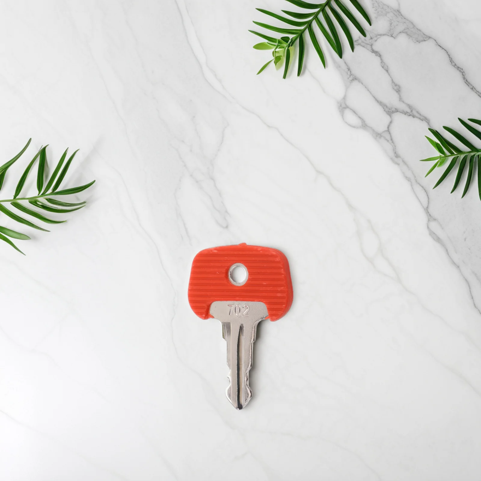 

5pcs Forklift Key Electric Hydraulic Manual Start Lock Compatible Model 702 Durable Safe Excavator Accessories