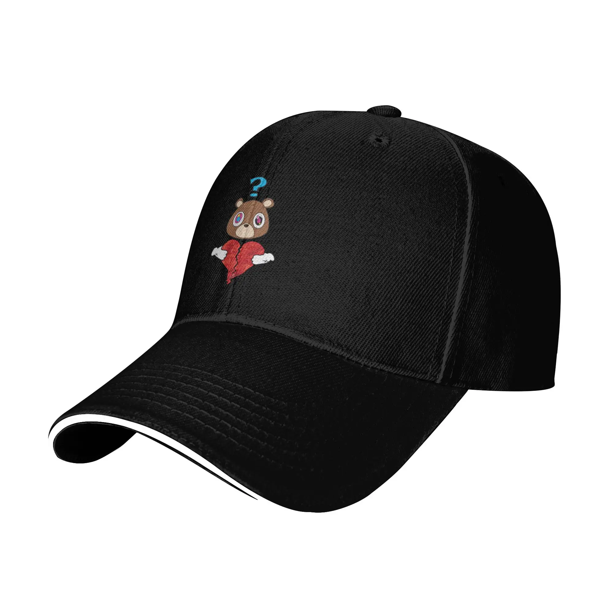 Custom Classic Unisex Kanyes Bear Wests Singer Baseball Cap Adult Rock Roll Adjustable Dad Hat Women Men Sun Protection