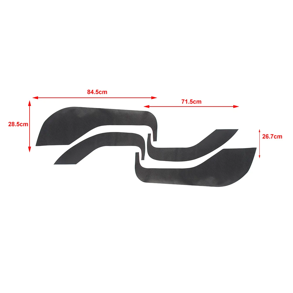 4 sztuki / zestaw osłon ochronnych na drzwi samochodowe do Forda Mustanga Mach-E 2021-2022