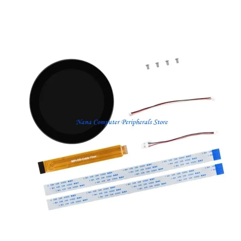 F68C 4inch Round Capacitive Touchable Screen Easy Installation 10 Point Touchable