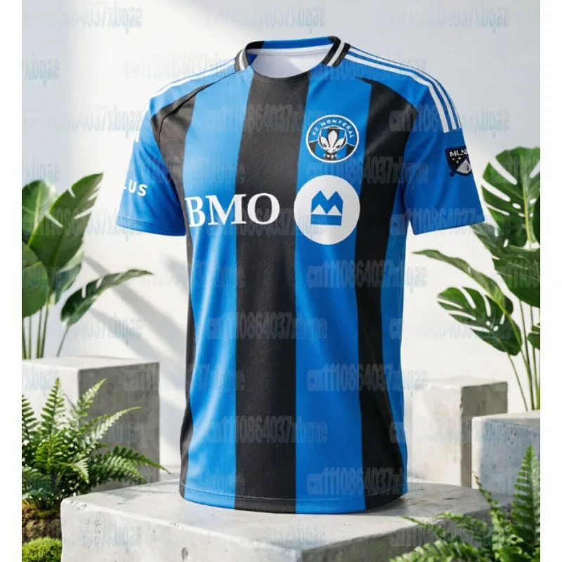 2026 Montreal CF Fan 3D Printed Sportswear, Y2K， Summer Round Neck Breathable Quick Drying Family Style Short Sleeved T-shirt