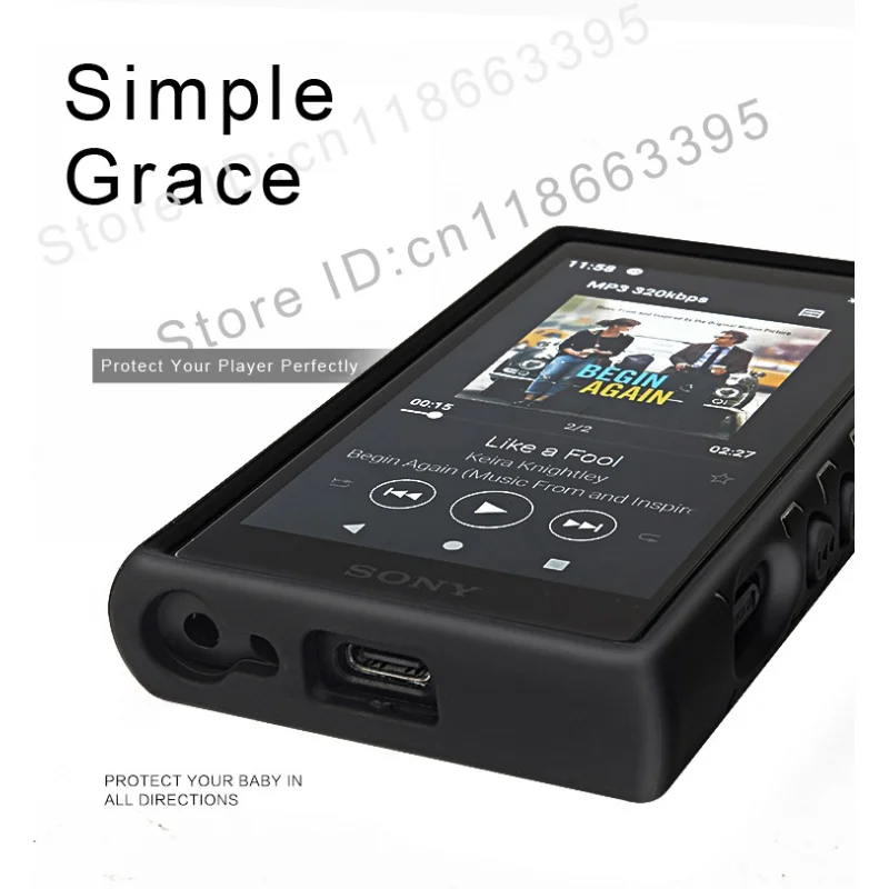 Rugged Shockproof Armor Case Cover for SONY Walkman NW A100 A105 A106HN A100TPS