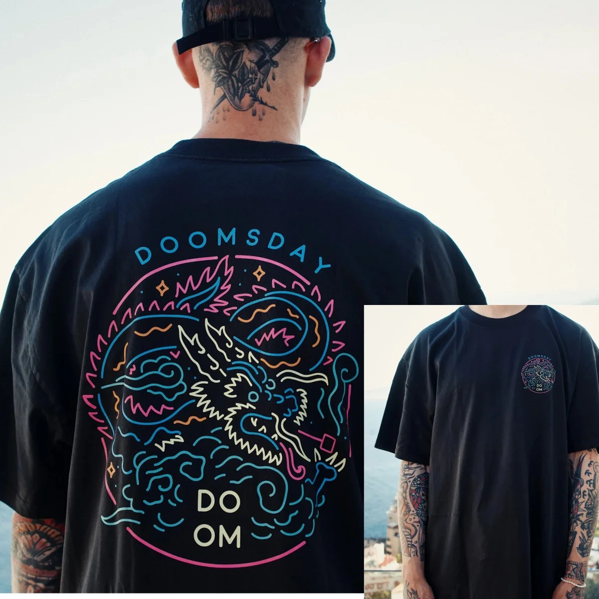 Image of Bären-Tattoo-Kunst im Retro-Stil Sommerliches Casual T-Shirt für Herren und Damen Luxusmarken-Oberteil 2026 Neu