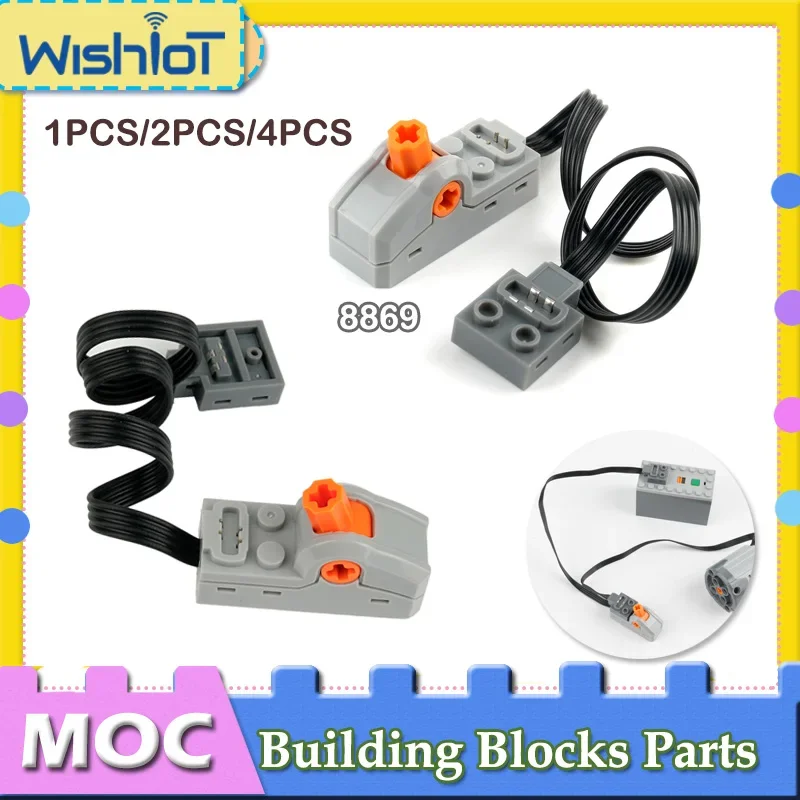 أجزاء وظائف الطاقة التقنية 8869 مفتاح التحكم الحالي القطبي لبنات البناء MOC لخط ربط الضوء LED والمحرك #1