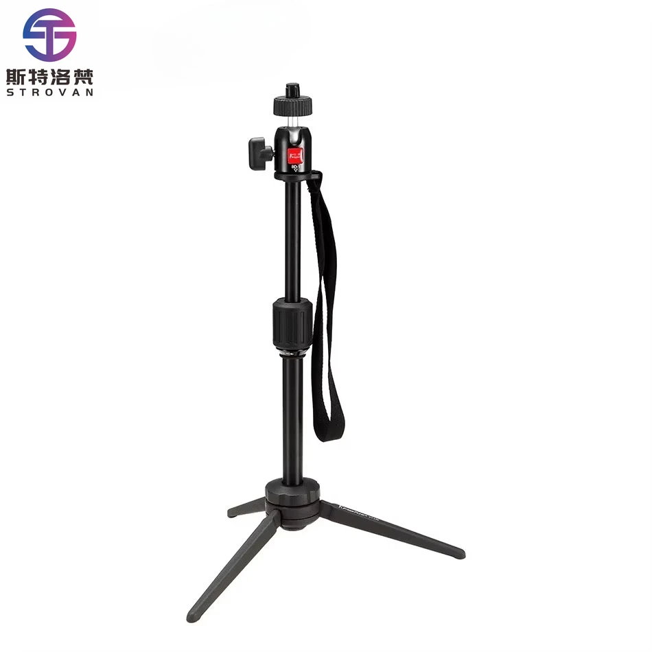 

High Quality Compact Telescopic Webcam Tripod for Cell Phone Digital Table Top Tripod Smart Phone Mini Tripod