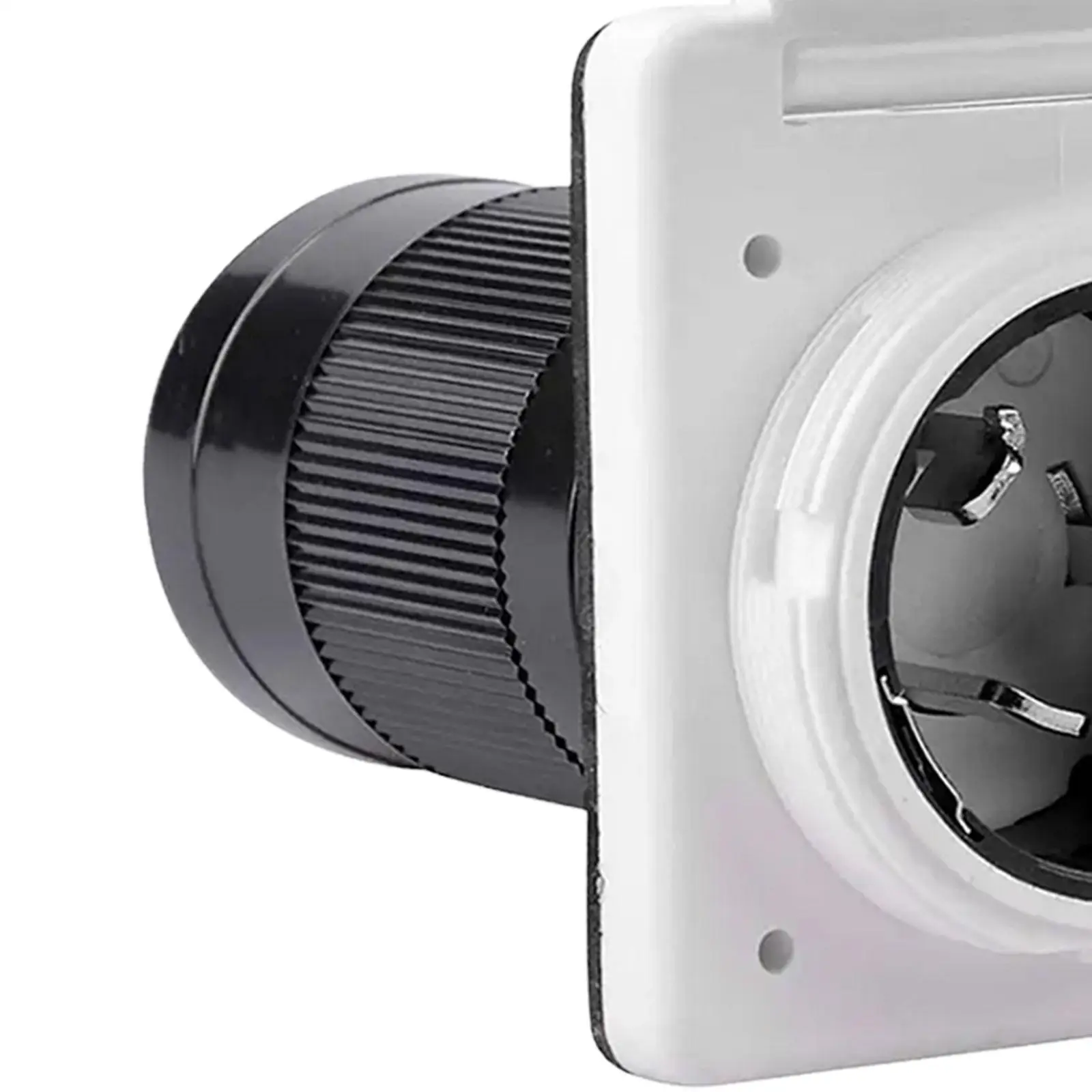 Twist Lock Marine Power Inlet 50 Amp Waterproof Socket Heavy Duty PC Plastic for RV Camper Boat Shore Power