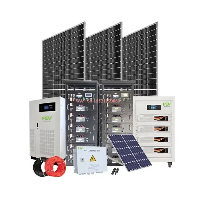 WMWMNU for Hybrid Solar Power System 5-20KW IP65 Stackable CAN Whole Set Solar Kit off Grid