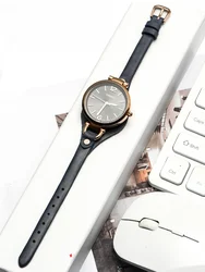 For Fossil Strap Women Waterproof Soft Genuine Leather Needle Buckle S3077ES2830 ES3262 ES3060 8mm Replace Watchbands