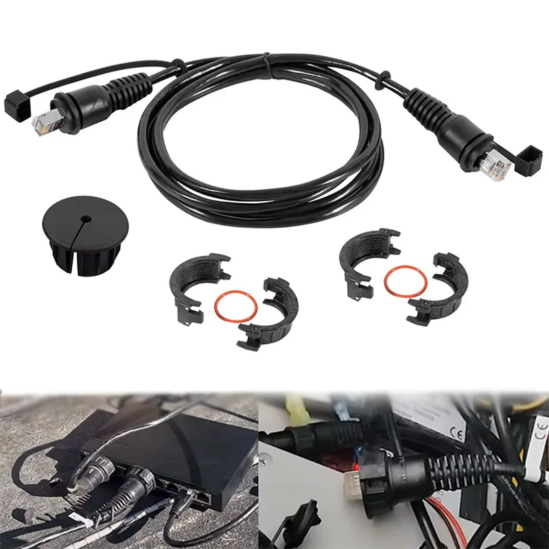 010-10550-00 Marine Network Cable for Garmin RJ45, Network Ethernet Cable for Garmin ECHOMAP Plus/UHD/Ultra,GMR,GSD, GCV, GPSMAP