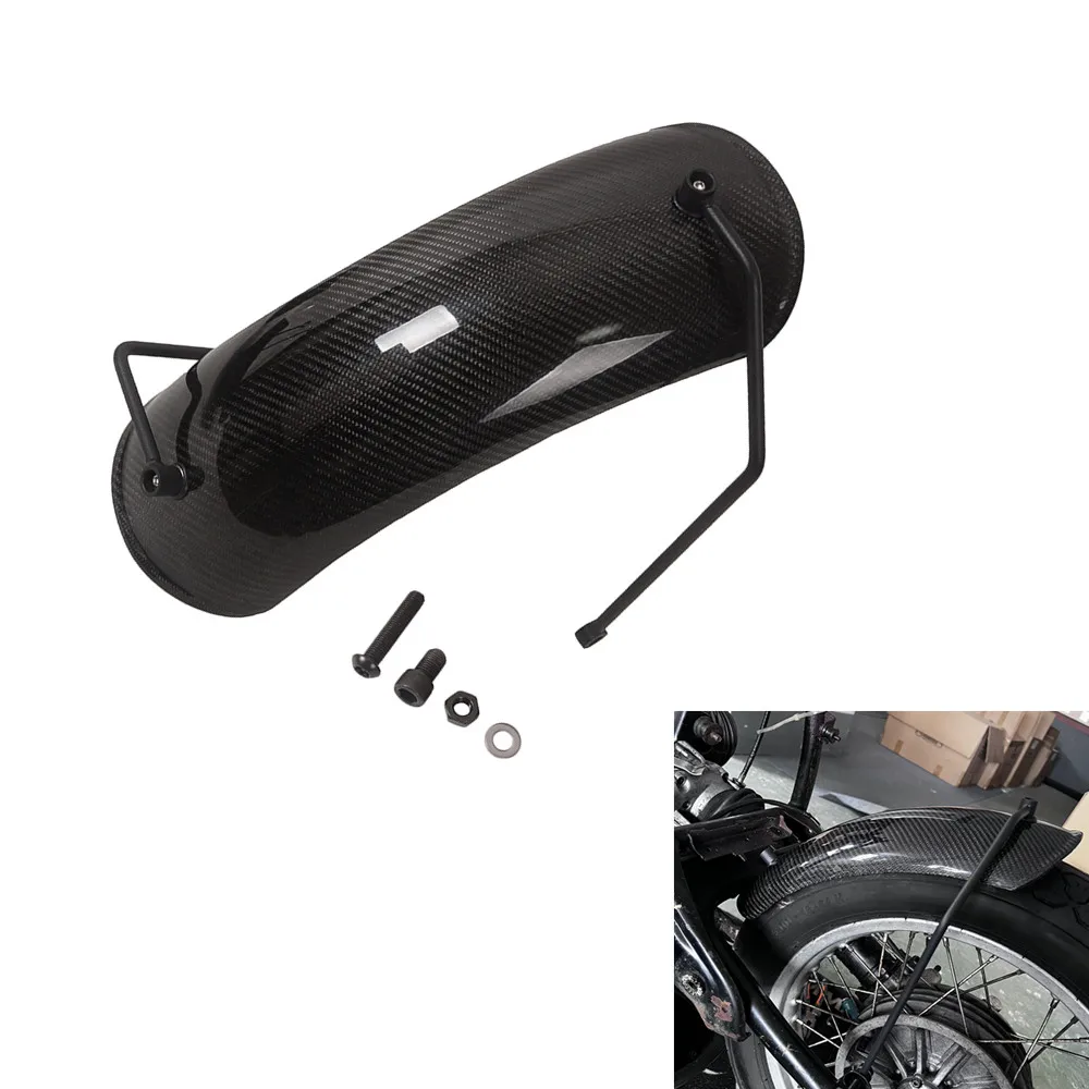 

for BMW R80 R90 R100 Rear Wheel Fender Hugger Carbon fiber Twill Gloss Motorcycle Accessories Mudguard