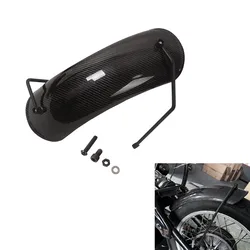 for BMW R80 R90 R100 Rear Wheel Fender Hugger Carbon fiber Twill Gloss Motorcycle Accessories Mudguard