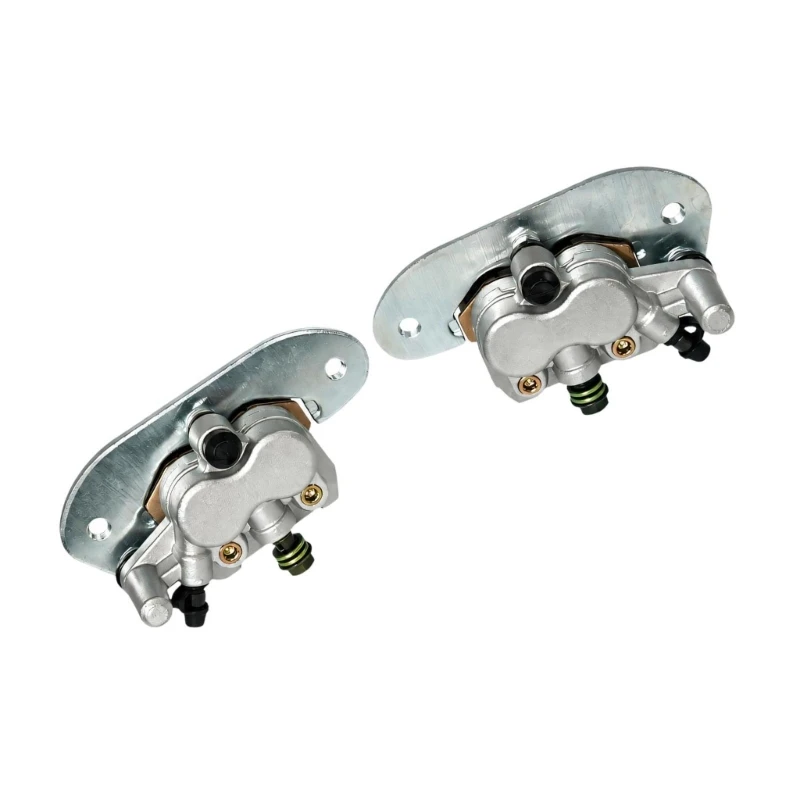 1XD-2580W-00-00 1XD-2580V-00-00 Rear Brake Caliper Set with Pads, Separate Left and Right Metal Assemblies with Two-Hole H9EE