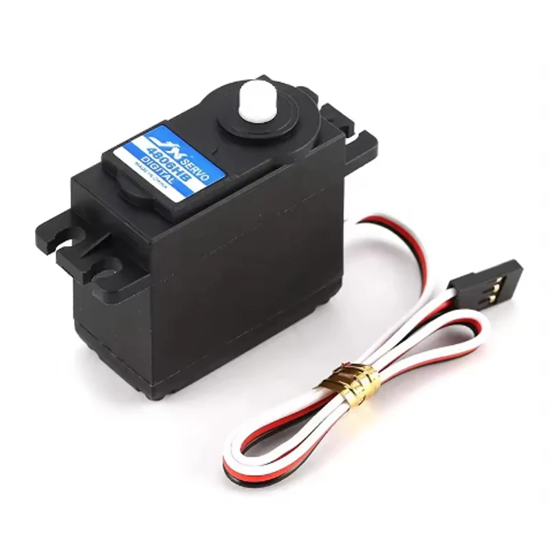 Jx servo PDI-4806HB 6.21kg engrenagem de plástico servo motor digital para 1/10 1/8 rc carro barco asa fixa caminhão buggy helicóptero