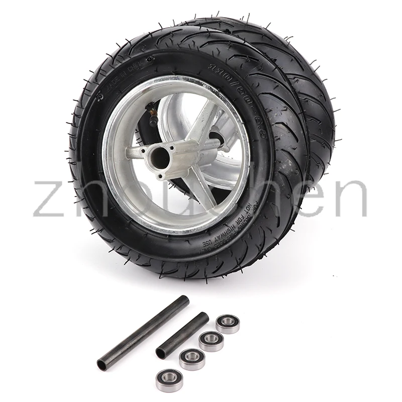 Wheel front 90/65 -6.5 rear 110/50- 6.5 wheels For pocket bike Wheel front TV mini bike