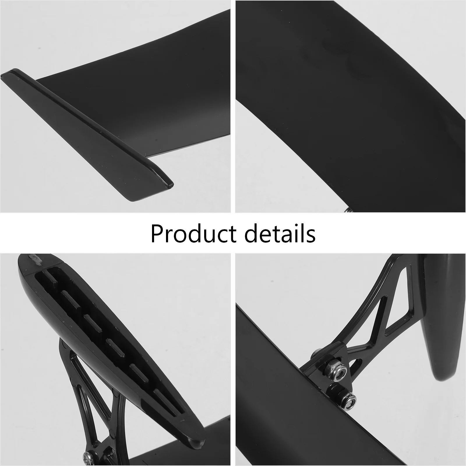 

1pc Car Tail Wing 30Cm Universal Rear Spoiler Exterior Auto Trunk Decoration Vehicle Plastic Wing Small Tail Fin For Car