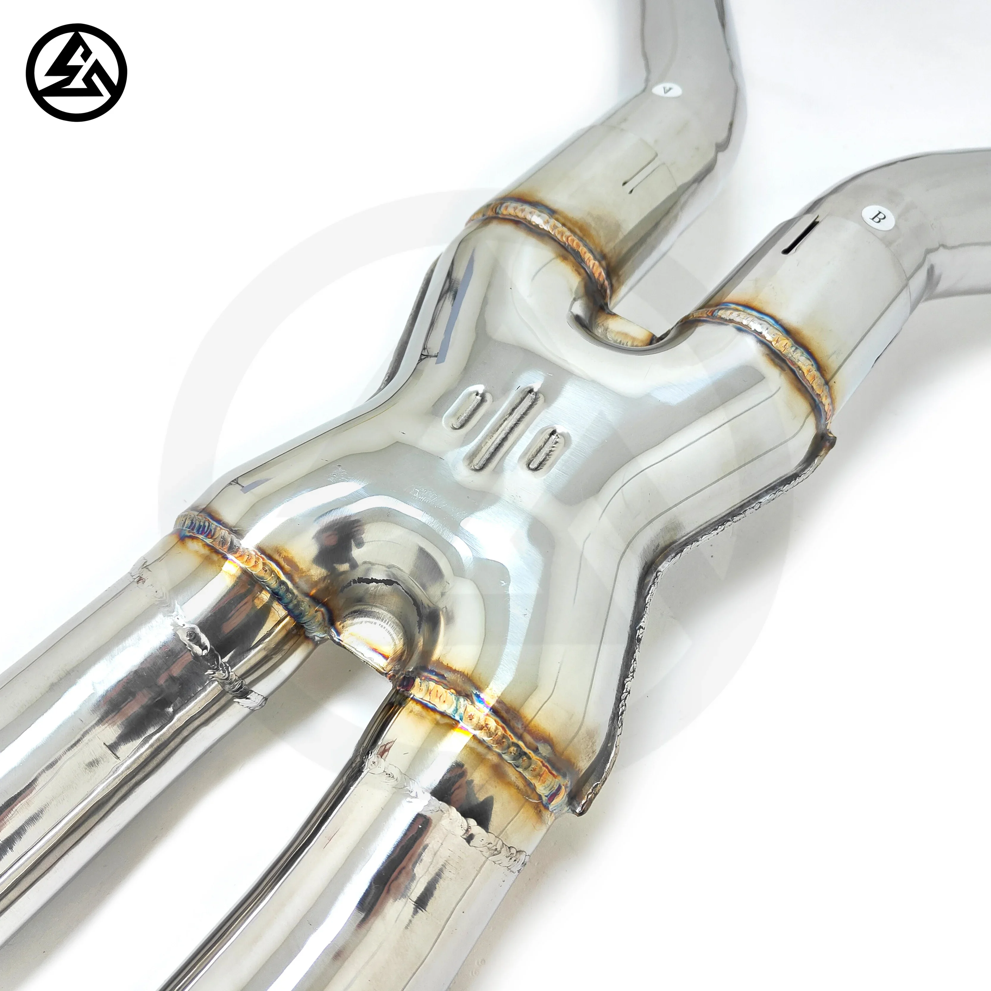 High Quality Stainless Steel Pipe Valvetronic Muffler Catback Exhaust for Lexus RCF 5.0L 2014-2017