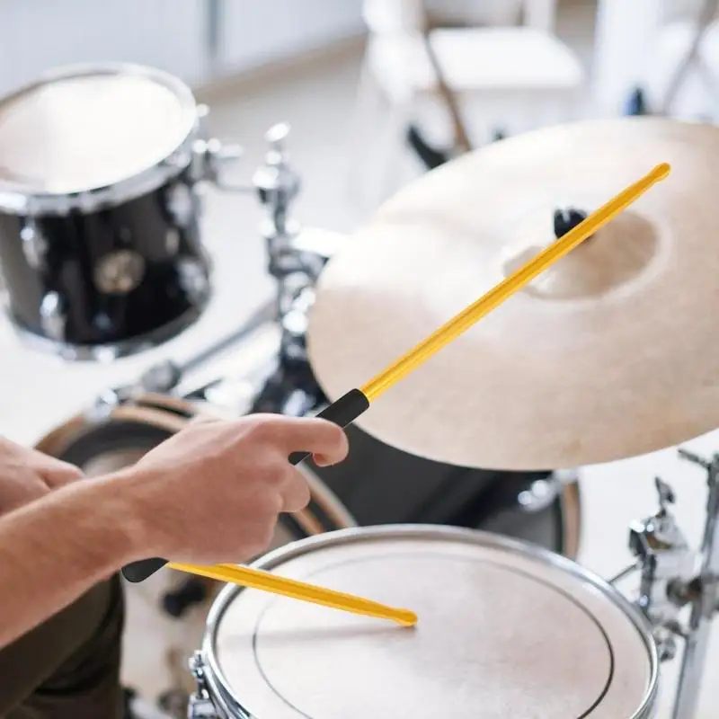U2JB Multipurpose Beginner Drumsticks 5A Drumsticks Aluminum Texture for Ensuring Long Time Use and Comfortable Handling