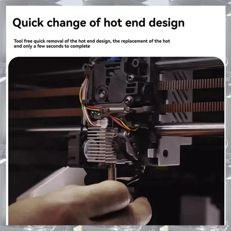

Лидер продаж - комплект Hotend для 3D-принтера Anycubic Kobra S1C, печатающая головка J-образной головки с твердыми стальными насадками для Kobra S1C, комплект Hotend для