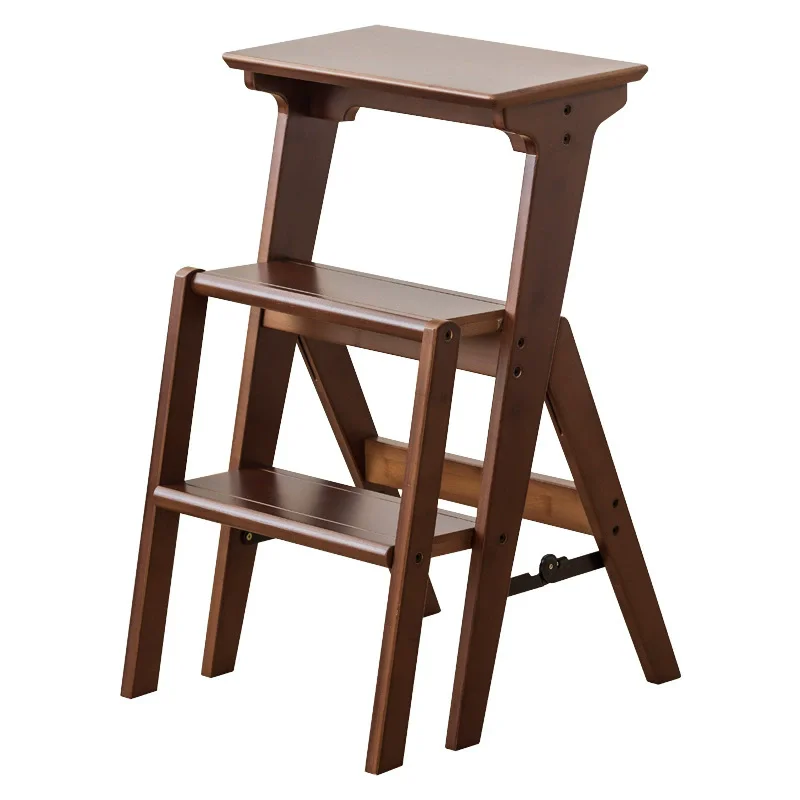 

Home Multifunctional Foldable Ladder Creative Porch Change Shoe Stool Kitchen Furniture Living Room 2/3 Step Ladder Storage Rack