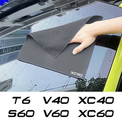 Car Wash Towel Cleaning Cloth Auto Accessories For Volvo XC90 XC60 C30 T6 S60 C70 XC40 V40 XC70 V70 V60 V50 S80 S40 AWD V90