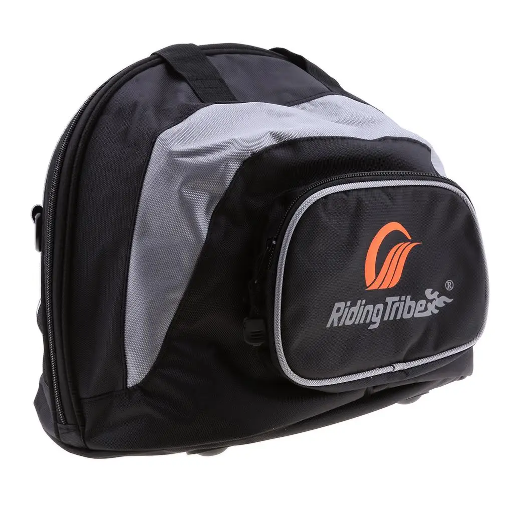 Bolsa para capacete de moto, bolsa de armazenamento à prova d'água e à prova de poeira para bagagem do assento traseiro da motocicleta