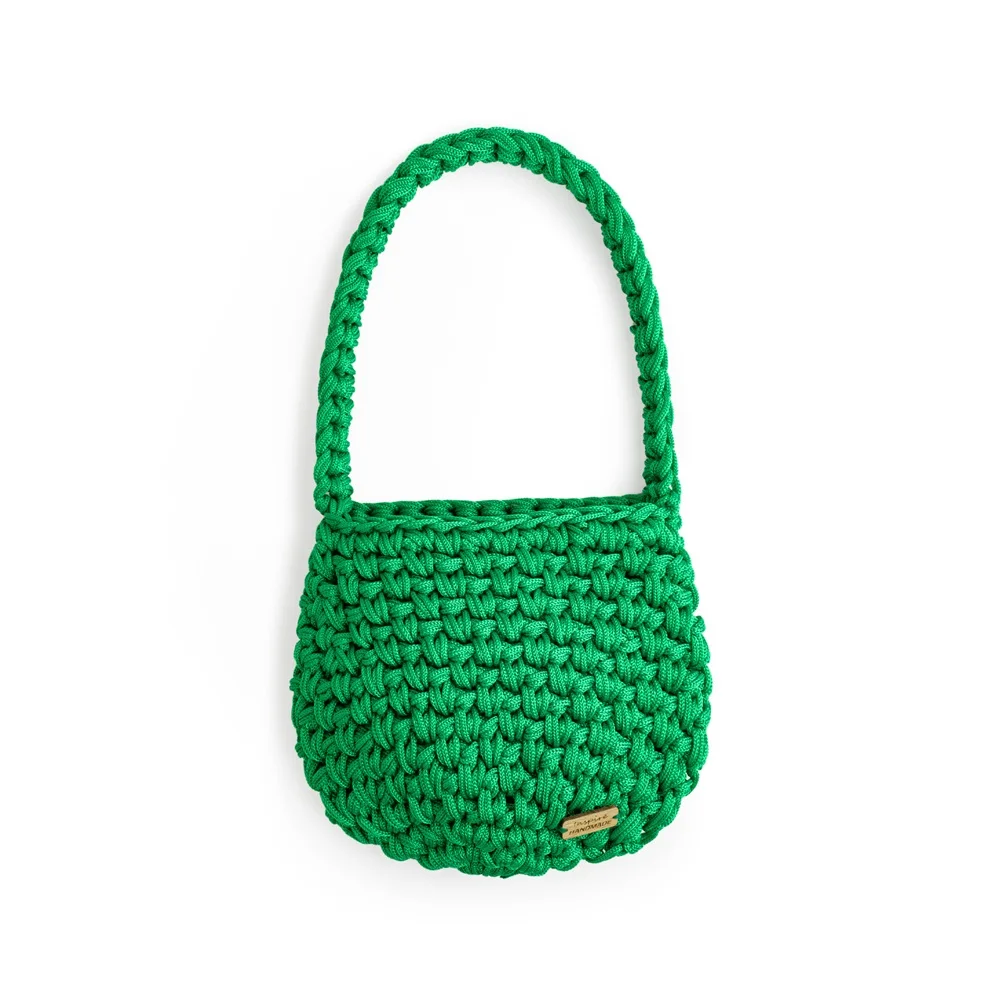Maden جديد بلون المنسوجة شبكة حقيبة المرأة خمر القمح نمط اليدوية حقيبة كتف محفظة عادية تنوعا حقيبة يد خضراء