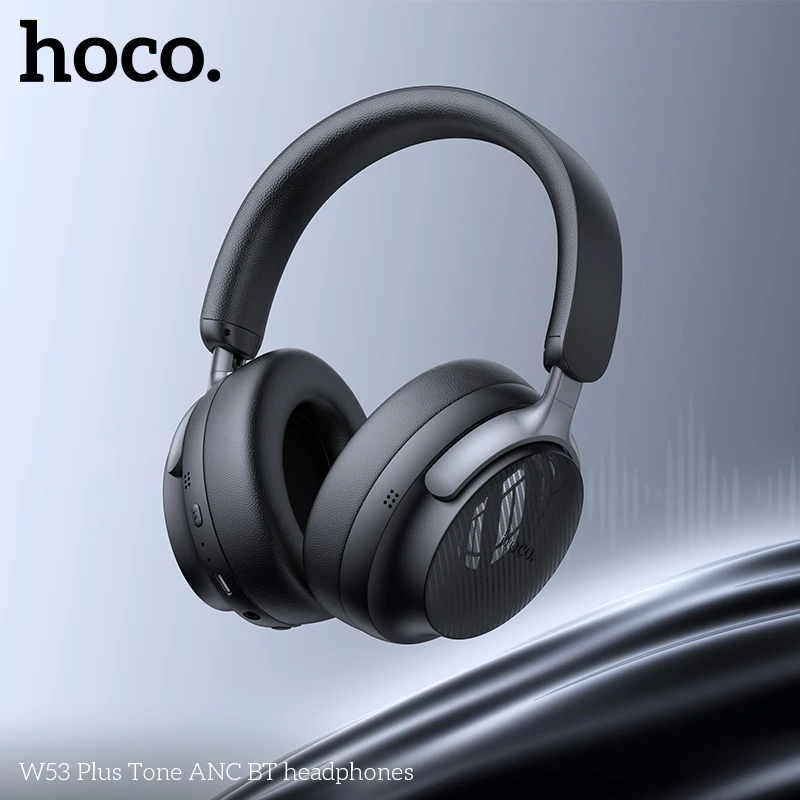 مراجعة شاملة لسماعات HOCO W53 Plus ANC: تجربة صوتية فائقة مع إلغاء الضوضاء النشط