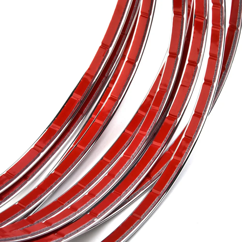 

High Quality Car Decoration Strip Decoration Strip Mouldings 8mm*5m 1 Set 1 Set Car Styling Moulding Decoration