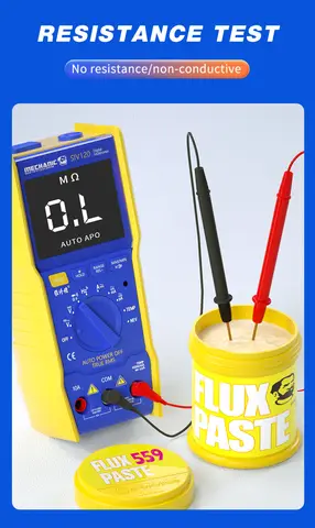 MECHANIC UV223 UV559 559 223 100G Blyfri Lödpasta Flussmedel Rengöringsfritt Svetsflussmedel för SMD PCB BGA Omarbetning Lödreparationsverktyg 8 best sales mekanisk lödpasta - №8