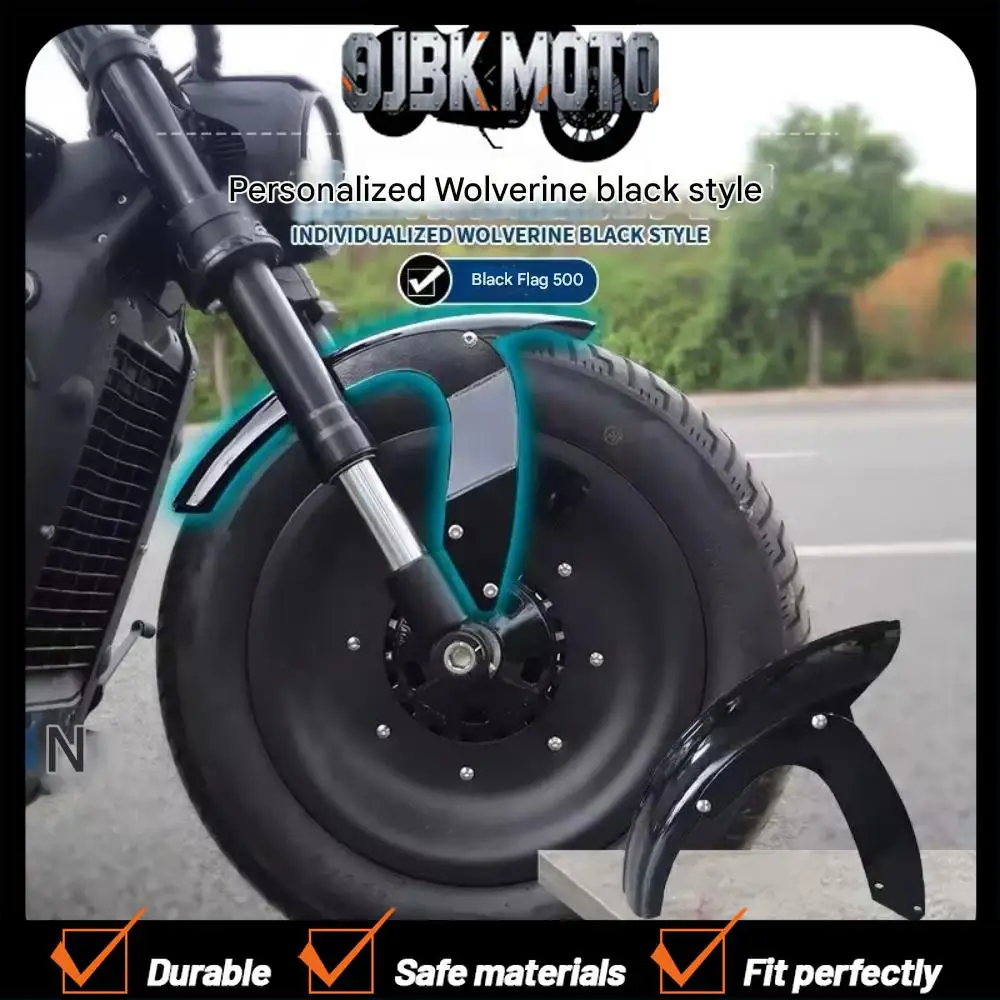 【Perfekte Passform】Für Benda Dark Flag 500 Motorradumbauten, Wolverine-Stil Retro-Antikorrosions-Zementfliese.