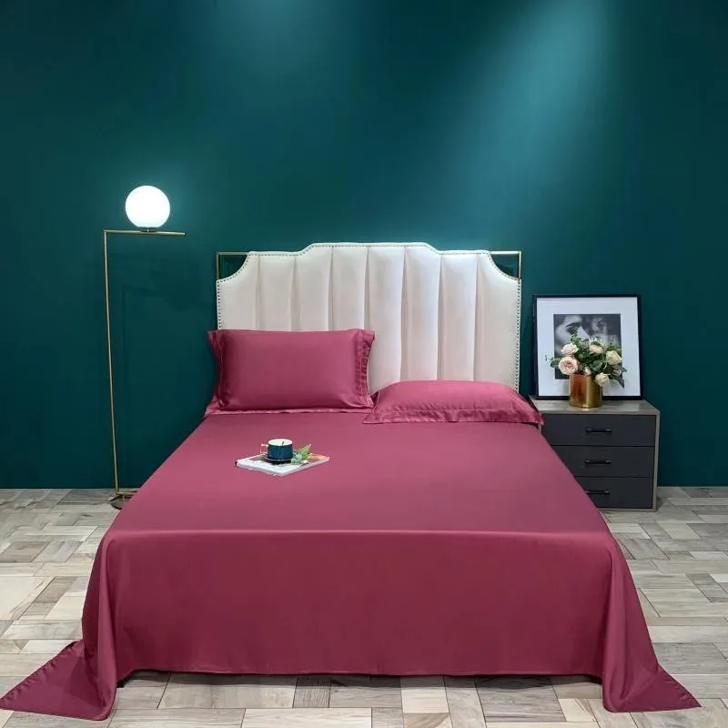 Eucalyptus Lyocell Silk Cooling Duvet Cover Bed Sheet Pillowcases Queen King Family Oversize 104X90"Comforter cover Bedding set - view 5