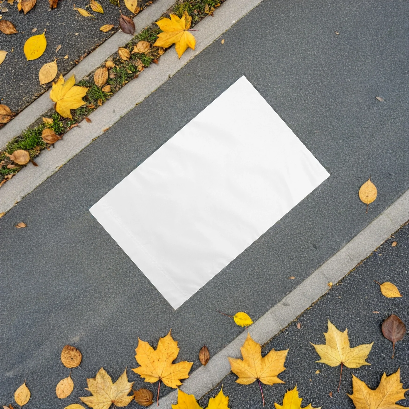 

8Pcs Blank Yard Flag 12x18 Inch White Polyester Garden Banner for DIY Sublimation Outdoor Lawn Decorative Flags Landscape