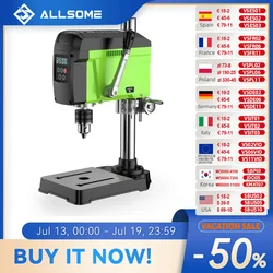 Allsome Benchtop Drill Press,Variable Speed drilling machine BG-5168E BG-516809