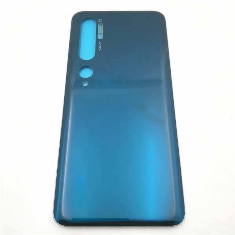 For Xiaomi Mi Note 10 Battery Cover Back Glass Panel Rear Housing Case For Xiaomi Mi Note 10 Pro Battery Cover Replace