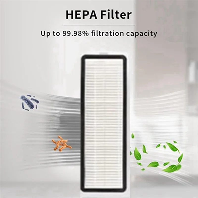 

SOFT-44PCS Brush Filter Dust Bag Mop Cloth And Main Brush Cover Kit For Xiaomi X20+ X20 Plus Vacuum Cleaner Replacement Parts