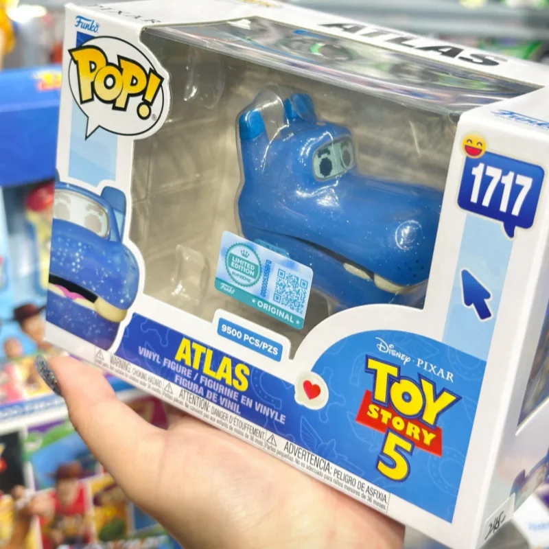 Official Funko Pop! Disney Toy Story 5 Atlas#1717 Vinyl Figures