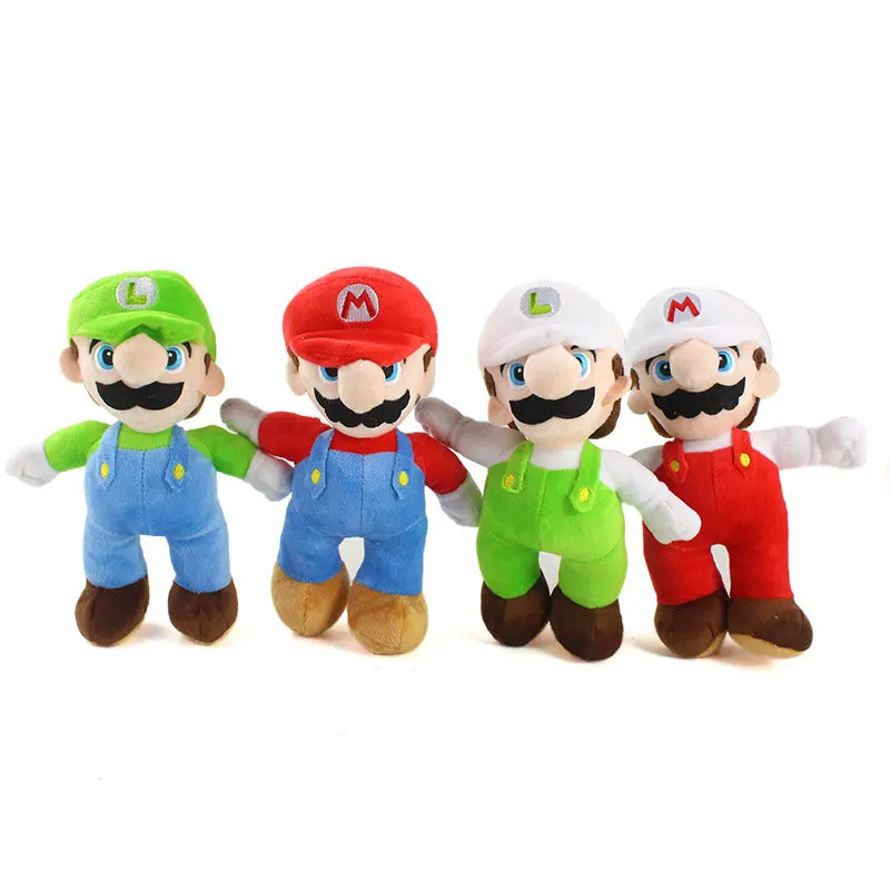 29 stili Mario peluche Luigi Waluigi Wario Luiji bambole di pezza giocattoli morbidi gioco di cartoni animati giocattoli regali di natale di