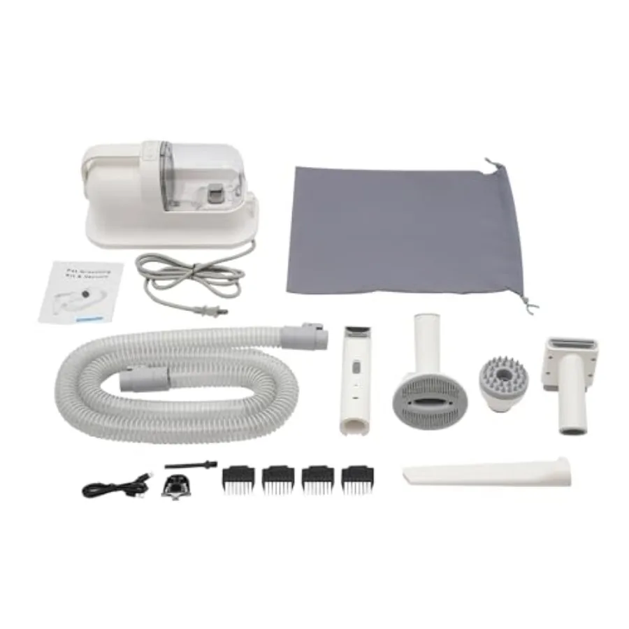 

Набор для ухода за собаками: малошумные машинки для стрижки шерсти, триммер для когтей, шлифовальная машинка, мощность всасывания 11800 Па, инструмент для удаления подшерстка, набор для стрижки домашних животных