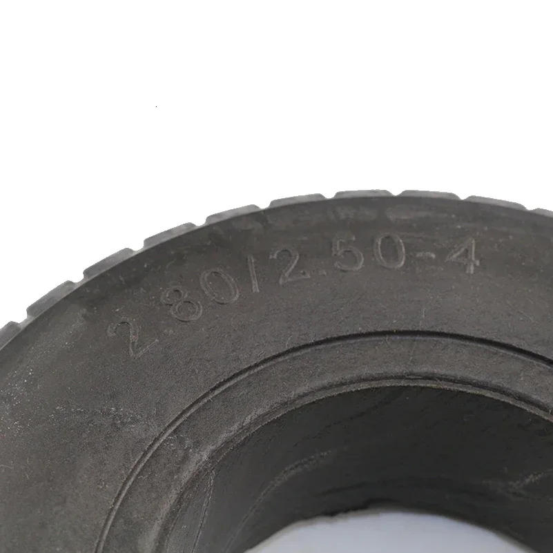 2.80/2.50-4 Without Inner Tube Tyre for Electric Scooter Trolley Trailer Wheelchair 9 Inch Elderly Mobility Scooter Solid Tire