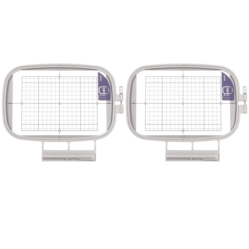 2X Hoop For Brother Embroidery Machine Duetta 4500D 4750D Quattro 6000D 6700D Innov-Is 2500D 1500D 4000D-SA439