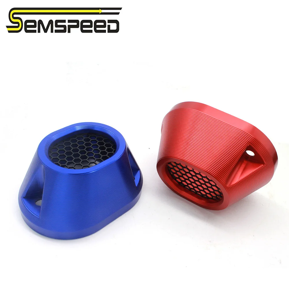 SEMSPEED Exhaust Tail Cover Muffler Tube Cap For Honda PCX125/160 Motorcycle 2021 2024 Protective Guard Motorcycle Accessories - Image 4