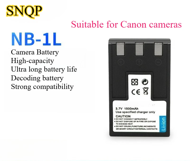 1500Mah NB-1L Camer…