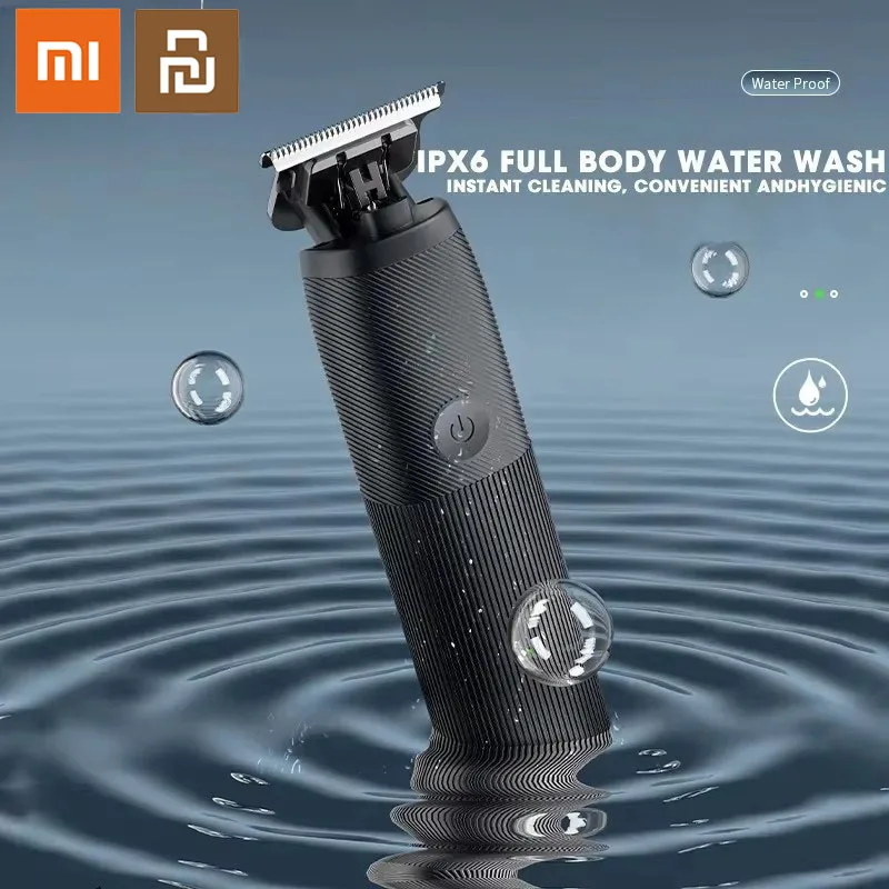 Xiaomi Youpin Professional T-blade With IPX6 Waterproof New Trimmer Barber For Men USB-C Charging Anti-slip Body Hair Trimmer