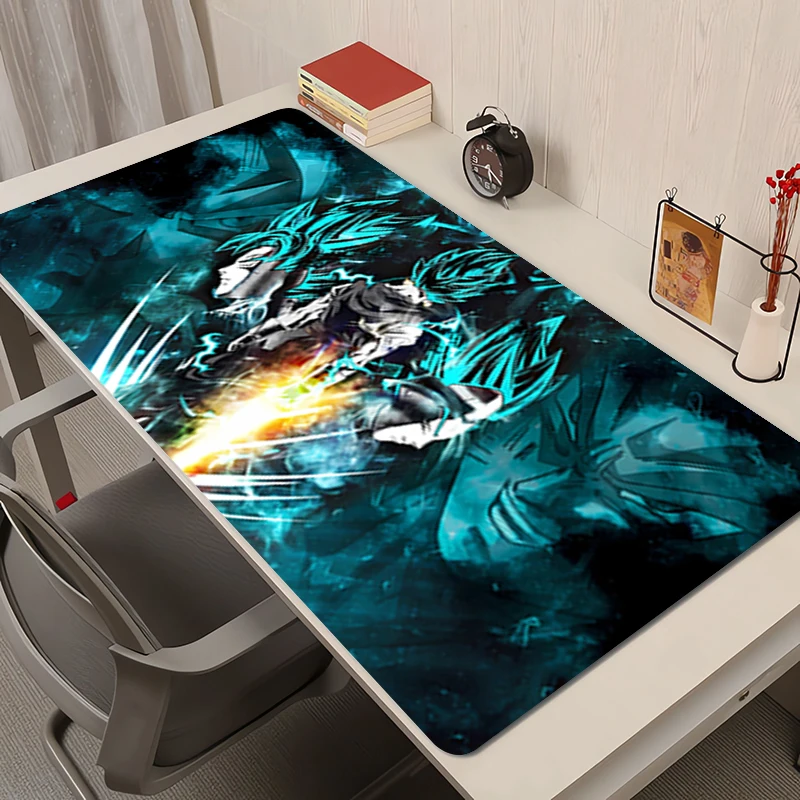 

Mousepad Computer Gaming Mats PC Accessories HD Extended Pad Anime Keyboard Pad Non-Slip Mouse Pad Dragon Ball Office Desk Mat