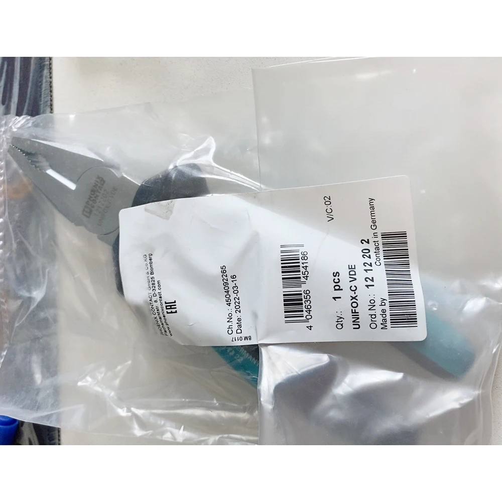 UNIFOX-C VDE 1212202 Steel Wire Flat Pliers
