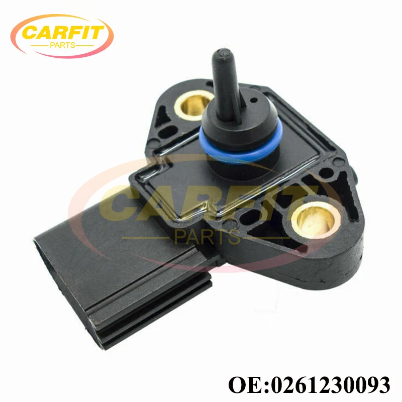 OEM 0261230093 F2E9G756AD Fuel Rail Injection Pressure Sensor For Ford Victoria Escape Explorer Maverick Mustang Crown Car Parts