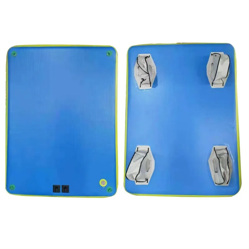 Inflatable Fishing Platform Island Cheap Small Portable Floating Dock Plastic Buoy Fast Delivery